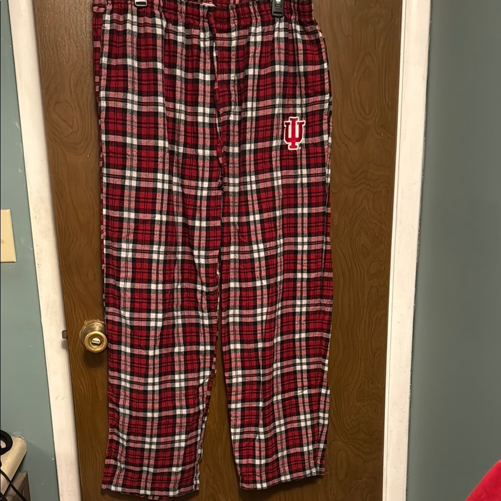 Concept Sports IU Red and Black Plaid Shirt pants size XL